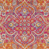 Burnt Orange Ojus Area Rug