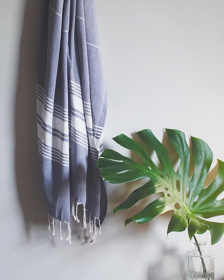 Le Boulou Towel - Blue