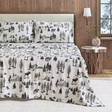 4-Piece Turkish Cotton Flannel Sheet - Lakeview Collection
