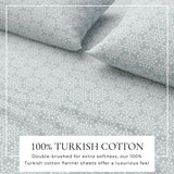 Turkish Cotton Flannel Sheet - Belle Collection