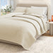 Cotton Honeycomb Waffle Garment Washed Quilt Set