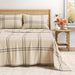 Turkish Cotton Flannel Sheet Set - Plaid & Stripe Collection