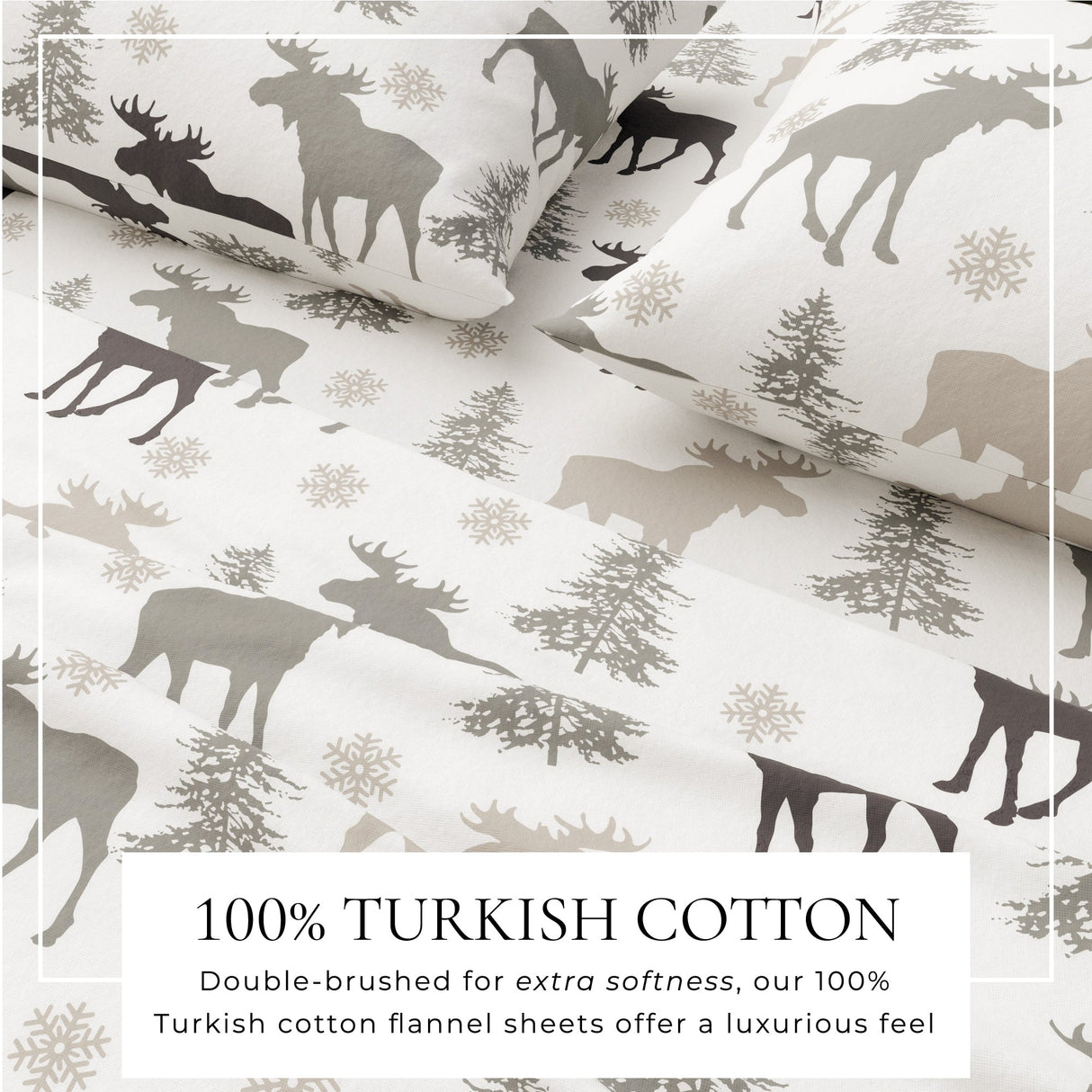 4-Piece Turkish Cotton Flannel Sheet - Stratton Collection