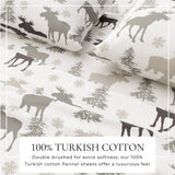 4-Piece Turkish Cotton Flannel Sheet - Stratton Collection