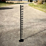Large Metal Free Standing Patio Snow Gauge - Multiple Sizes