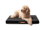 Black Chevron | Boho Dog Bed or Bed Cover