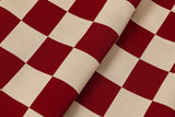 Red Checker | Dog Bed with Cover