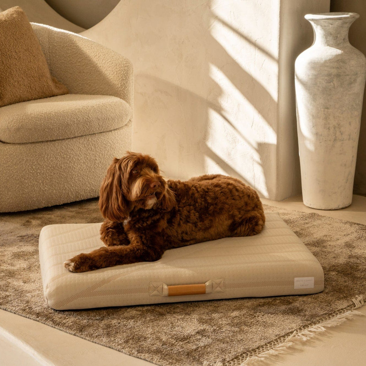 Brigette Romanek | Cream Dog Bed or Bed Cover