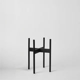 Rounded Hardwood Plant Stand