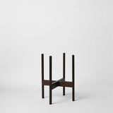 Rounded Hardwood Plant Stand