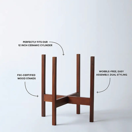 Solid Goods - Square Leg - Mahogany Stand