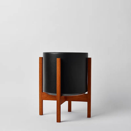 Solid Goods Ceramic Cylinder– With or Without Mahogany Stand