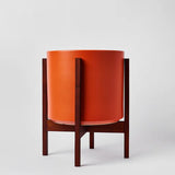 Solid Goods Ceramic Cylinder– With or Without Mahogany Stand