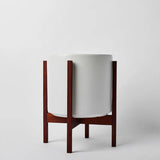 Solid Goods Ceramic Cylinder– With or Without Mahogany Stand