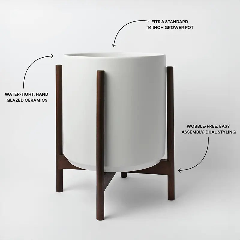 Ceramic Cylinder Planter