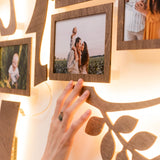 Wooden LED Family Tree - Starlight