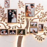 Wooden LED Family Tree - Starlight