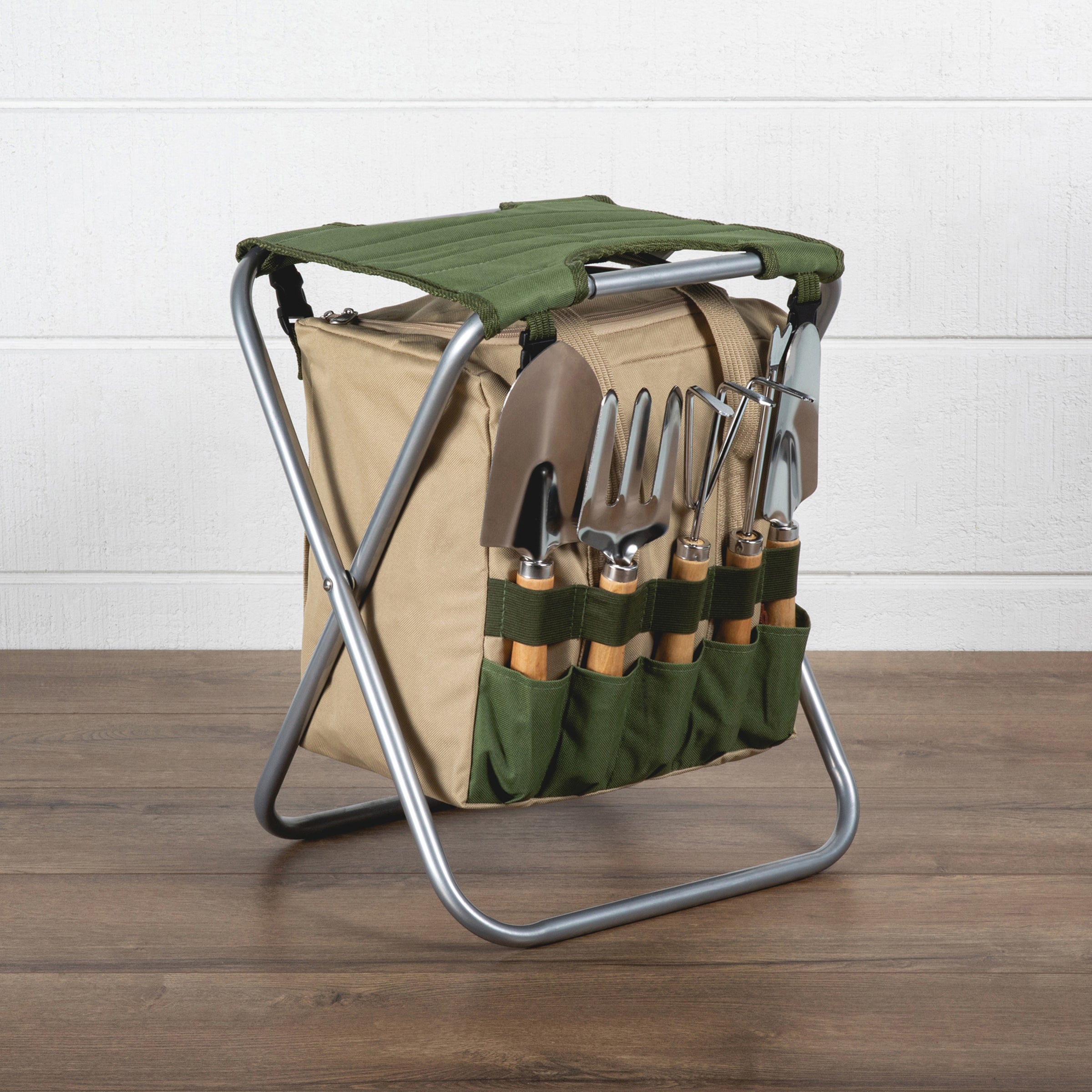 Plow & Hearth Gardener Folding Seat - Thumbnail 3