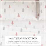 100% Turkish Cotton Flannel Sheet Sets - Boulder Collection