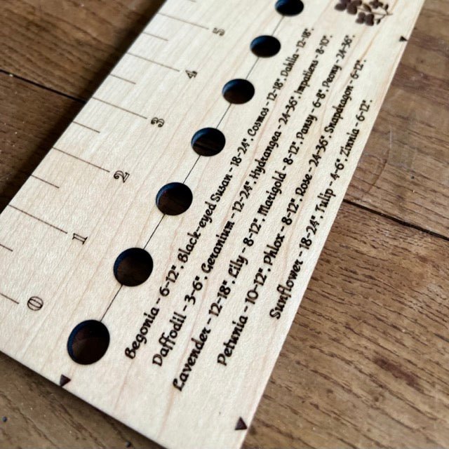American Hardwood Seed and Bed Ruler