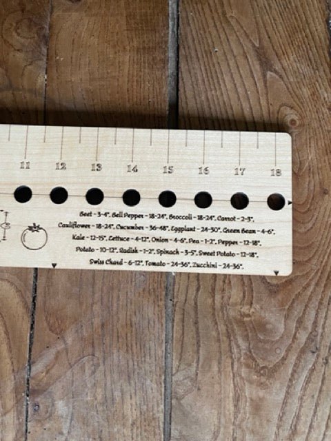 American Hardwood Seed and Bed Ruler