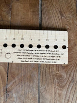 American Hardwood Seed and Bed Ruler