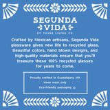 Segunda Vida Tortuga Stemless Wine Glasses