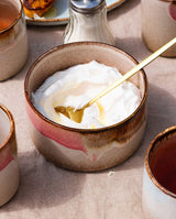 Bowl 5.1" stoneware ceramic — Melting Ice Cream Collection