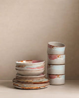 Bowl 5.1" stoneware ceramic — Melting Ice Cream Collection