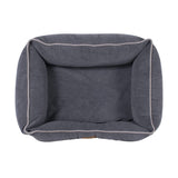 Microfiber Kuddle Lounge Comfort Dog Bed