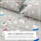 4-Piece Turkish Cotton Flannel Sheet - Stratton Collection