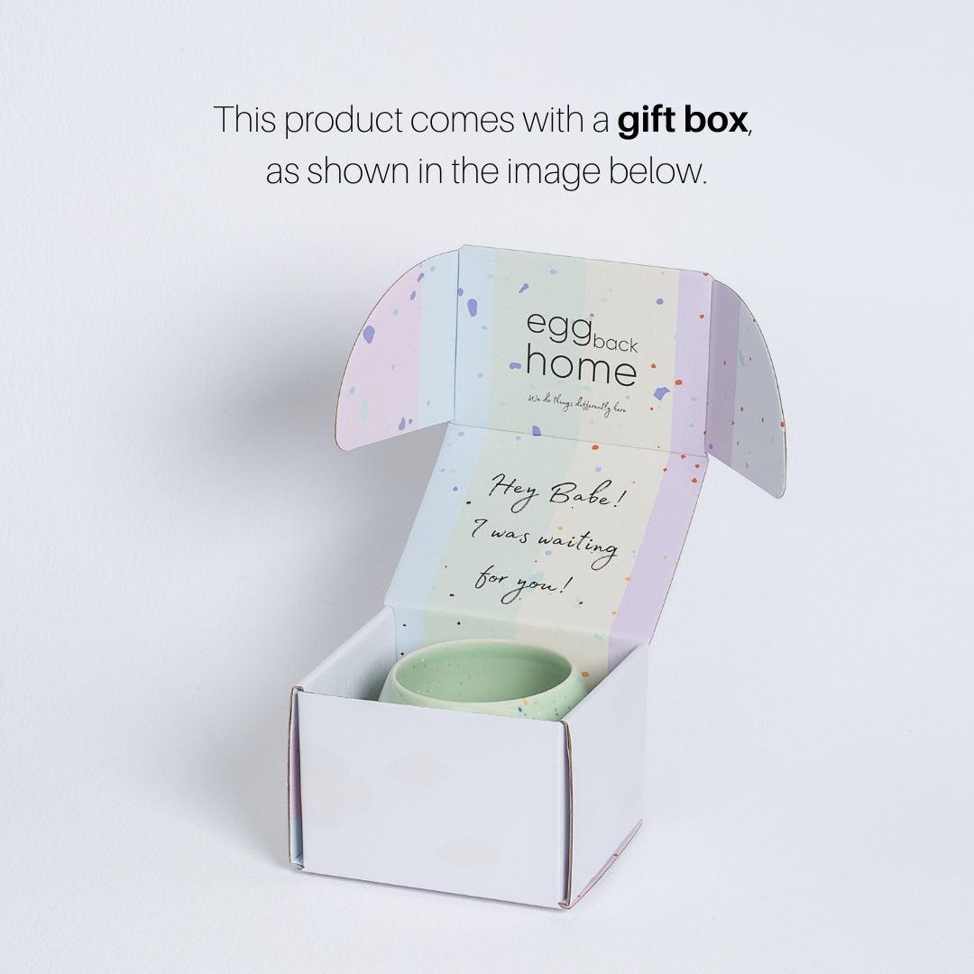 White Ball Stoneware Ceramic Mug, 17oz