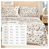 Turkish Cotton Christmas Flannel Sheet - Whittaker Collection