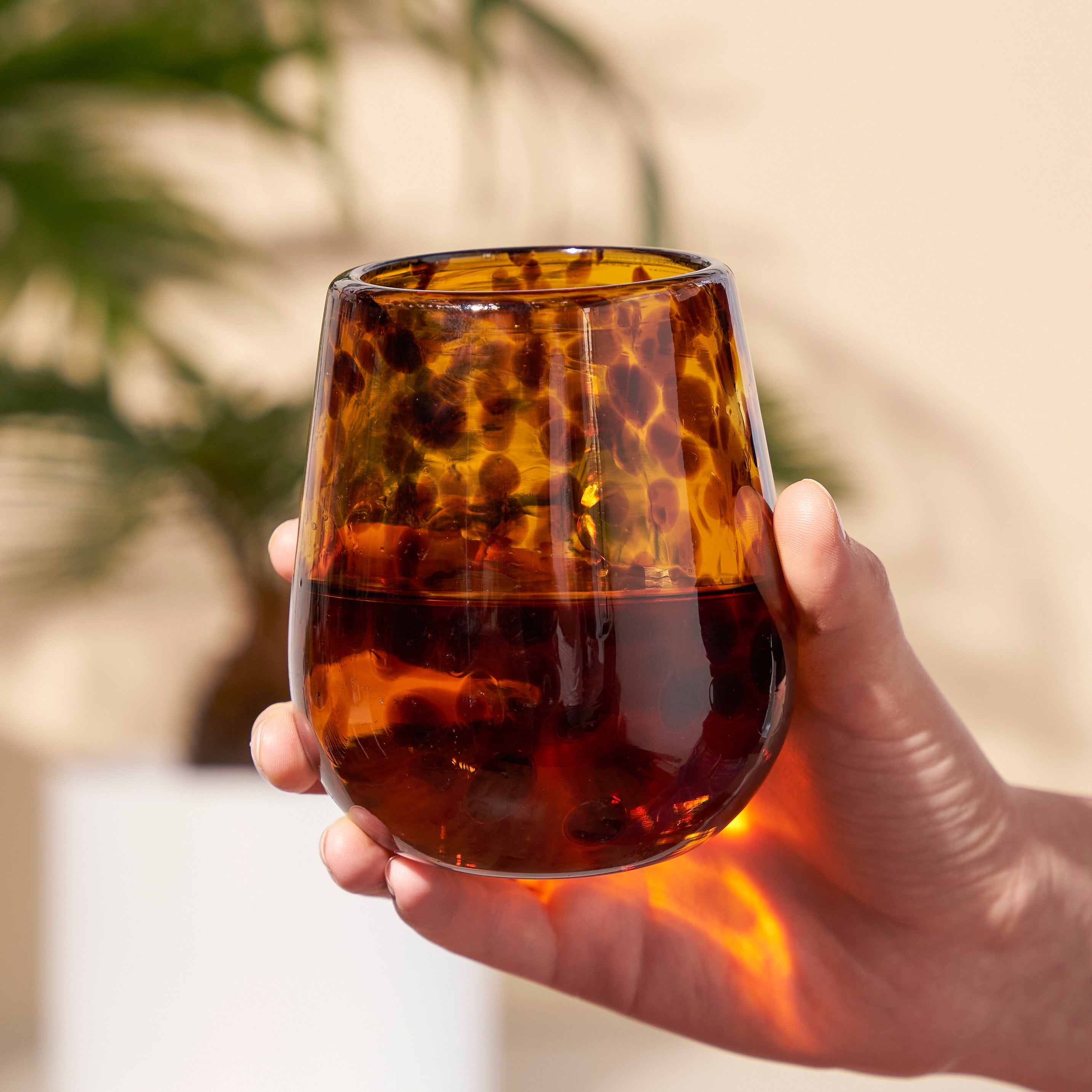 Segunda Vida Tortuga Stemless Wine Glasses - Thumbnail 3