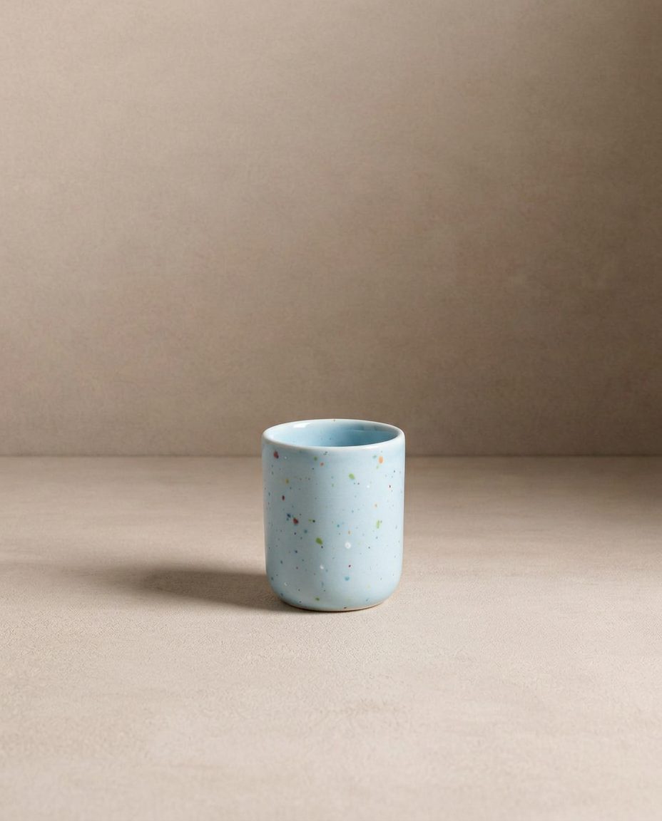 Espresso Cups/ Egg Cups stoneware ceramic — Party Collection