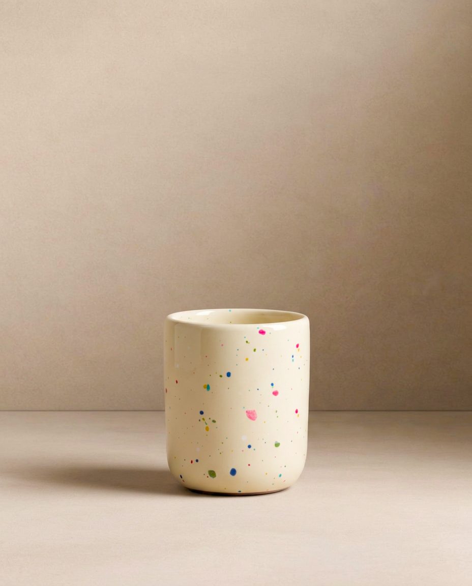 Espresso Cups/ Egg Cups stoneware ceramic — Party Collection