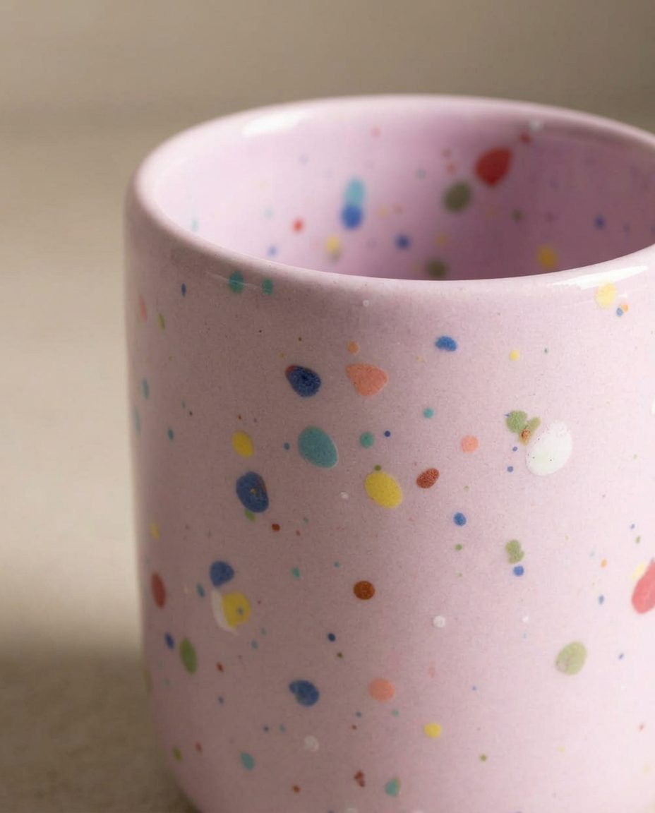 Espresso Cups/ Egg Cups stoneware ceramic — Party Collection