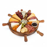 Helmsman Lazy Susan Cheese Board with Tool Set