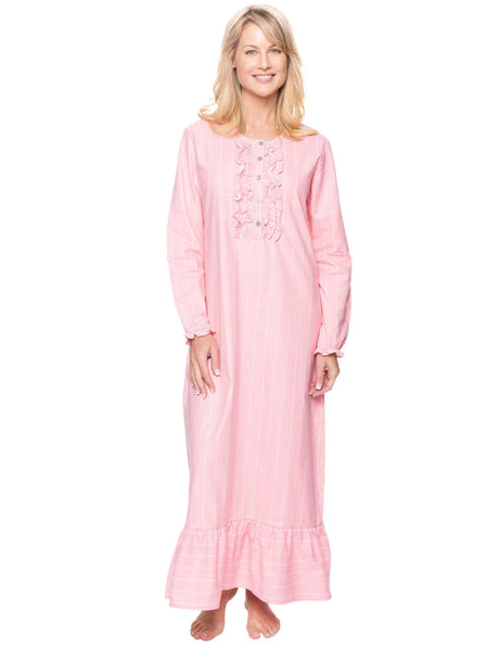 Women's Flannel Long Gown