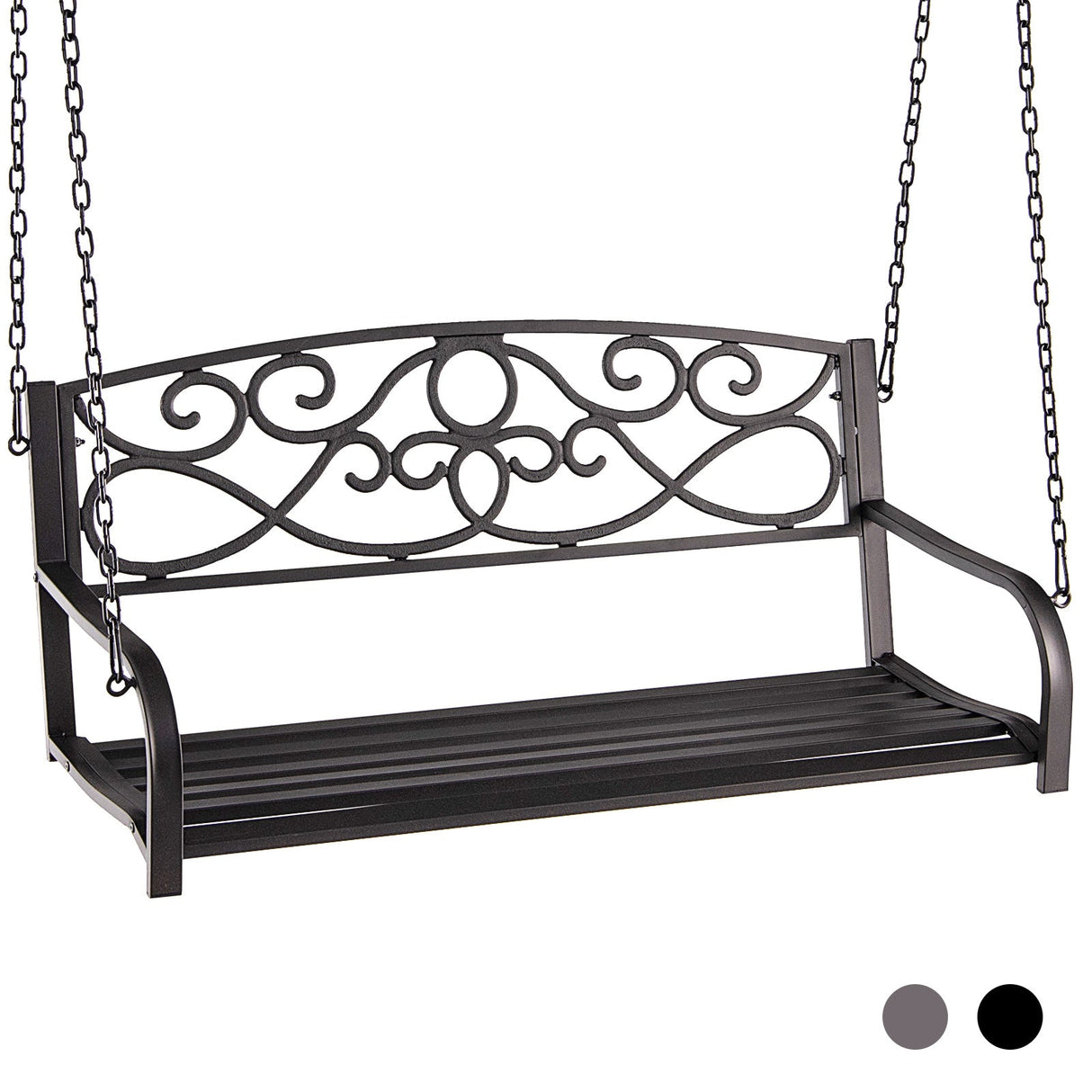 Outdoor Metal Porch Swing