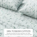 Turkish Cotton Flannel Sheet - Belle Collection