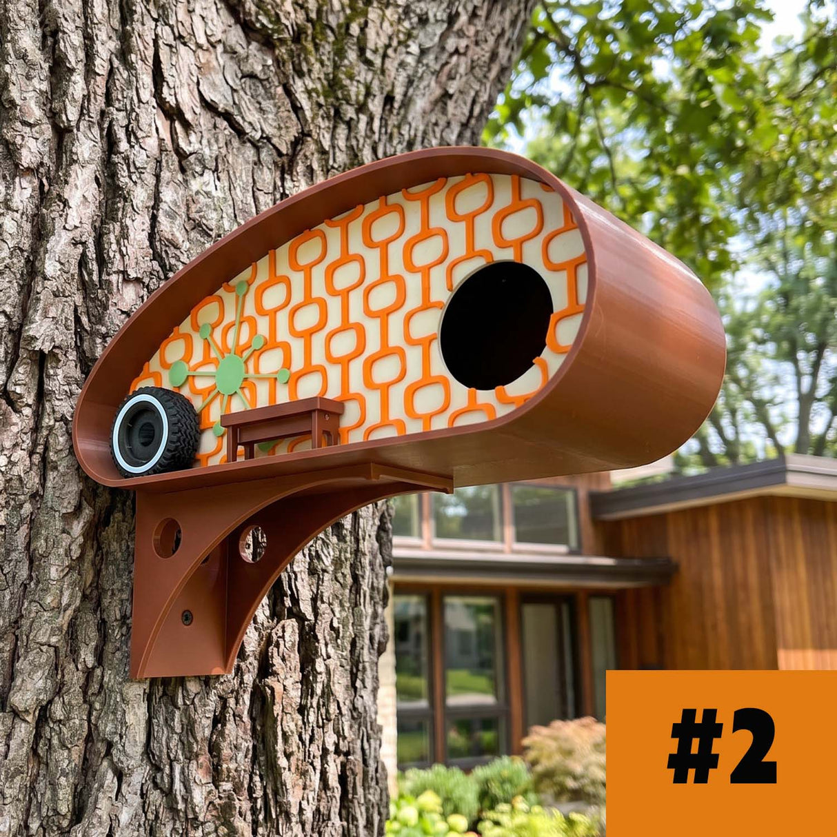 Mid-Century Retro RV Park Birdhouses