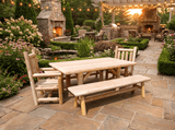 Outdoor Farmhouse Patio Table and Chairs