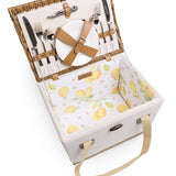 Lemongrove Picnic Basket for 2 - Bees & Lemons
