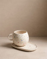 White Ball Mug 17oz / 500ml stoneware ceramic — Party Collection