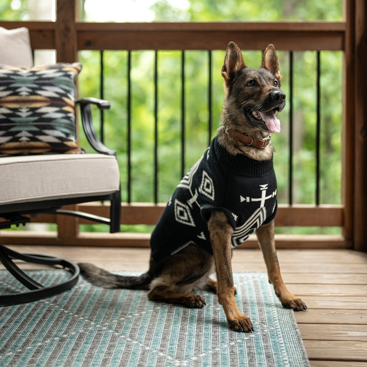 used pendleton ニット 馬 犬 90's Pendleton Knitted Dog Sweater – Plow & Hearth