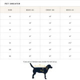 Pendleton Knitted Dog Sweater