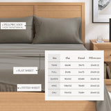 Cotton Solid Flannel Sheet - Nordic Collection