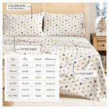 Turkish Cotton Christmas Flannel Sheet - Whittaker Collection