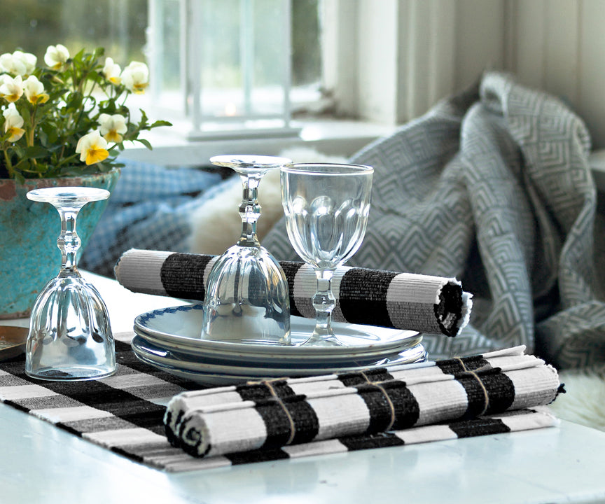 Black and White Placemat - Rectangle Placemats